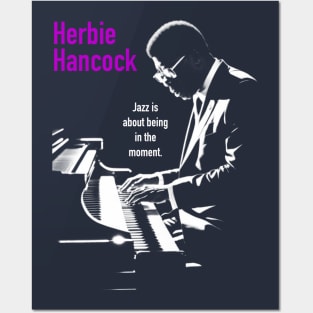 Herbie Hancock Silhouette Posters and Art